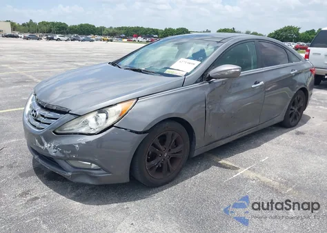 2012 Hyundai Sonata 2.4L Limited из США, поврежденный, VIN 5NPEC4AC9CH450833